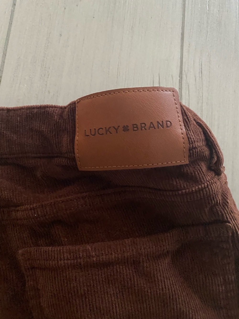 Lucky Brand Corduroy Pants in Deep Brown - Picture 4 of 4